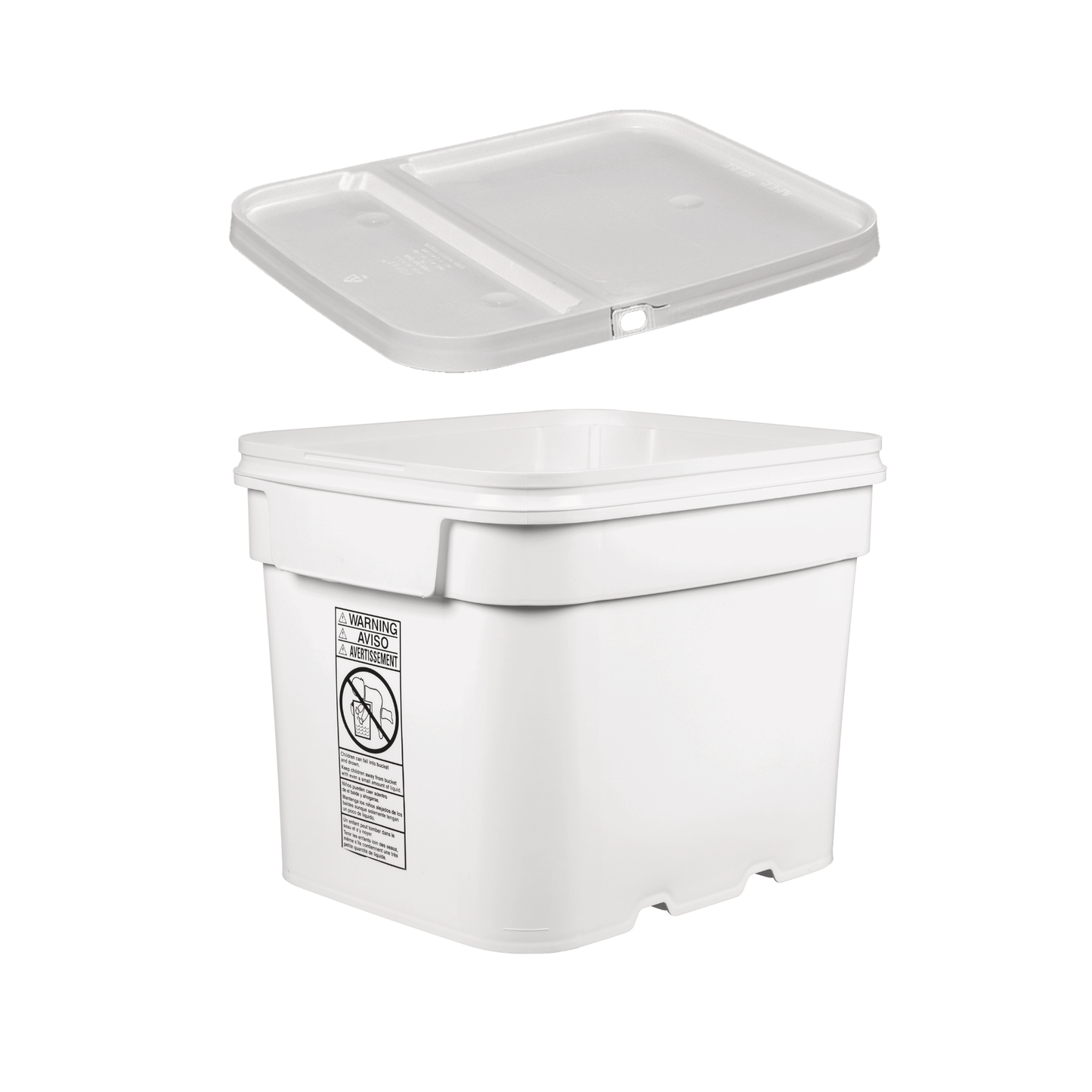 Sugar Bin, Scoop, Leveler, and Funnel (Plastic)