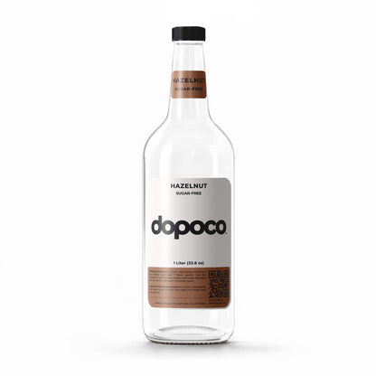 Glass Bottle - 1 Labeled Bottle with Cap